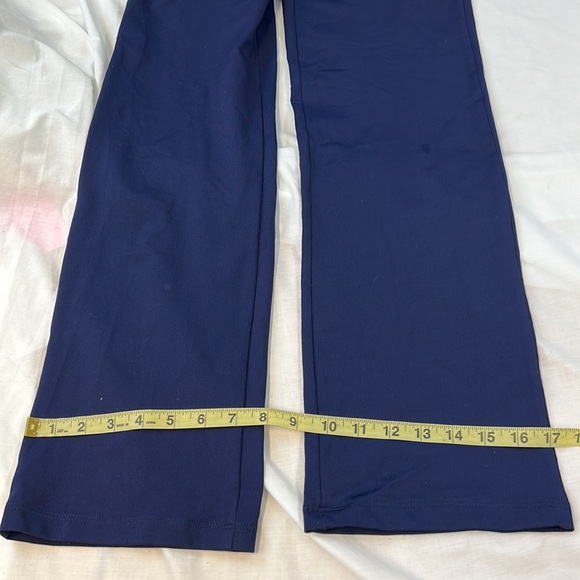 Team Leader Navy Blue Cheer Long Spandex Legging Pants Size Youth Large - Picture 9 of 11